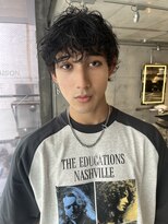 スクリーンギンザメゾン 銀座(SCREEN GINZA MAISON.)&nbsp;サーフカール/スパイキーショート/ブルーブラック