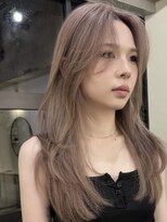 ラキング ギンザ トウキョウ(LAKING GINZA)&nbsp;くびれヘア/アプリコットオレンジ/夏/ハイライトカラー[銀座駅]