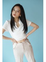 ルフュージュ バイ プロデュース 相模大野店(Refuge by Produce)&nbsp;暗髪/レイヤーカット/長めバング