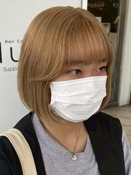 リブ バイ ボクノ(Liv by bokuno) 髪質改善/縮毛矯正/トリートメント/ミルクティーベージュ