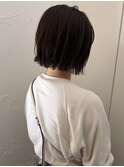 ぱつっとミニボブ