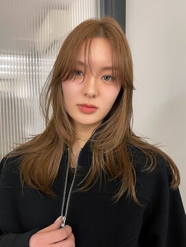 シアター(CIARTOR) ブリーチなし!ダブルカラー/キャメルベージュ