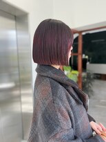 ソピ バイ インビテーション(sopi by invitation)&nbsp;ピンクブラウン/ストレートボブ/レッドピンク/＊