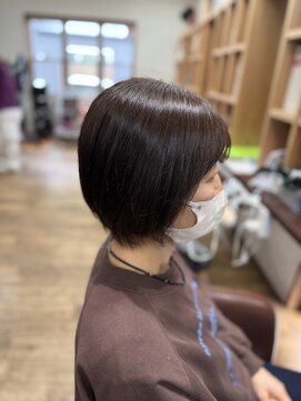 クネア(kunea) ショートボブ/オーガニックカラー