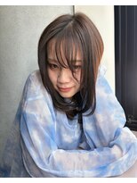 ジルフラン(JILL franc) レイヤーカット3/21ナチュラルブラウン