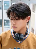 刈り上げセンターパート/波巻きツイストスパイラル/表参道