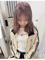 シー ヘアデザイン(see hair design)&nbsp;ピンクグレージュ