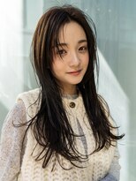 グリーン 高田馬場(green)&nbsp;顔周りカット/似合わせカット/レイヤーカット/前髪長め/韓国ヘア