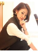 【DOVEY】首まわりスッキリ☆耳かけ小顔ショートボブ