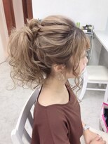 ヘアーセットサロン ピンキー(Hairset Salon Pinky) Pinky..ナチュラルアレンジポニ-