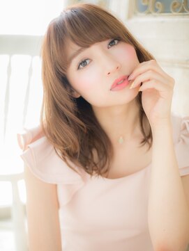 モッズ ヘア 福岡姪浜店(mod's hair) *mod's姪浜*…大人可愛いグラデーションカラー♪小顔セミディd