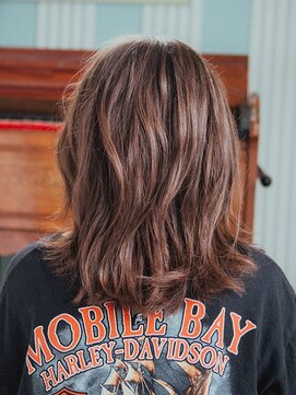 プロデュース 相模原店(Produce) くせ毛風♪うるツヤ愛されブラウン☆ふわミディ