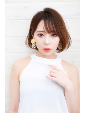 オーシャン(Ocean) [OCEAN Hair&Life]厚めバング☆スリークボブ☆内巻き王道ボブ☆