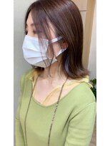 【山田】お客様スタイル☆大人かわいいインナーカラー