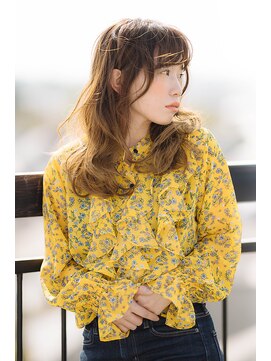 ミル 今治(1003 mille IMABALI) 小顔揺れバング、柔らかグレージュ!