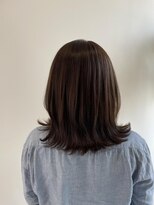 アドラーブル 長岡リップス旭岡店(adorable)&nbsp;ミディアムレイヤー×グレージュ20代30代