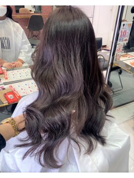 キーン 吉祥寺店(keen) 《NANAKO》パールブラウン×レイヤーカット