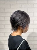 大人かわいい/ハンサムショート/シルバー/グレージュ/透明感