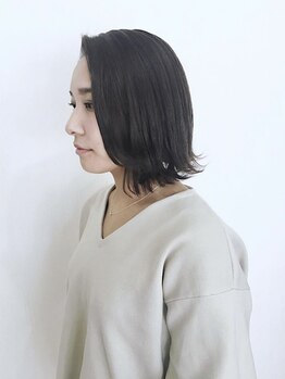 ヘア グラッドネス ワールド(hair gladness WORLD)の写真/髪を極力傷ませない技術が人気の秘訣★30代・40代の気になり始めた白髪も上品×お洒落に染めます。