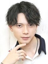 ベーア メロー(Bar mellow)&nbsp;波巻きパーマ　刈り上げマッシュ　アップバング　波巻スパイラル