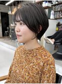 ショートボブ【福岡 パーマ デジタルパーマ 髪質改善】