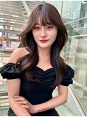 □ 韓国大宮顔周り髪質改善レイヤーカット前髪カットくびれ