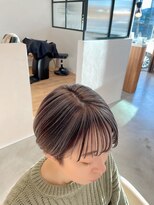 ザイエロー(THE YELLOW)&nbsp;マッシュショートのアンブレラカラー♪