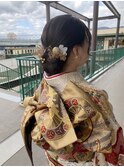 成人式ヘアセット