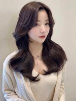 コア 表参道(COA)&nbsp;レイヤーカット/ウエットヘア/オリーブベージュ/表参道/表参道駅