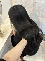 ラビス(Lovis)&nbsp;セミディ/シアーカラー/魅力倍増カール/ダークアッシュ