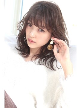 フリーラ 横浜(freera) ロブディロブヘアワンカールワンカールボブこなれミディ前髪