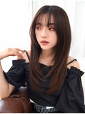 【La fith】レイヤーカット×ワンカールストレート