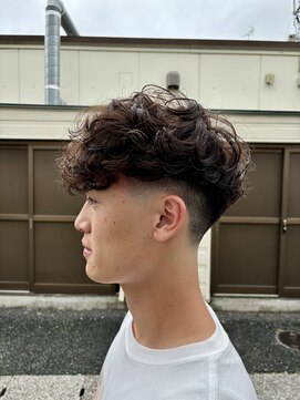 スウェル 船橋店(Swell) #カルマパーマ#ベリーショート#ダークアッシュ#ニュアンスパーマ