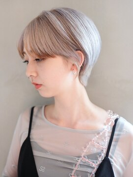 シオン(shion) くすみベージュオリーブカラー透明感カラー_ba515061