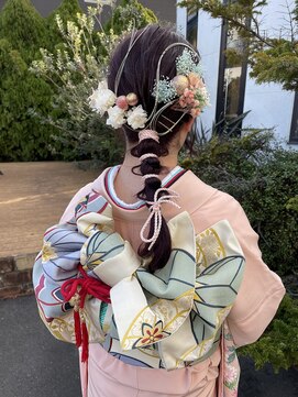 ラパンセベージュ(LA PENSEE BEIGE) 成人式アレンジ　MIZUNO