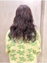 スノッブエンバンプ(snob enVAmp) ウェーブロングパーマ