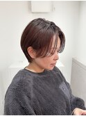 耳かけショート前髪長め【suiw】昭和町/天王寺/阿倍野