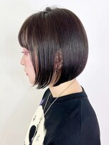 アイティーバイアルバム 下北沢店(IT by ALBUM)&nbsp;似合わせカットマロンベージュウェーブミディアム_ba497151