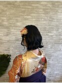 ハーフツインアレンジ