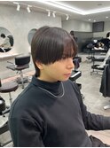 ウルフ/シースルーマッシュ/アッシュブラック/山本うらら