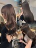 【期間限定/髪のエステ】ケアカラー＋白雪トリートメント