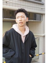 ツークツワンク バーバー 新宿(ZUG2WANG BARBER)&nbsp;スパイキーショート