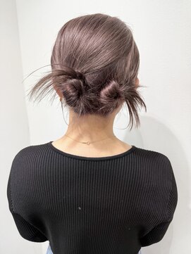 アンリ(Anli) 【Anli☆岩瀬萌】ピンクラベンダー ツインアレンジ カチモリ