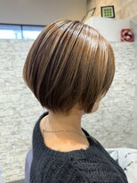 セプトヘア(sept hair)&nbsp;ショートボブ　艶感カラー