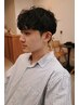 メンズカット＋スパイラルパーマ等特殊系　￥9900