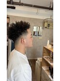 スパイキーショートアフロ