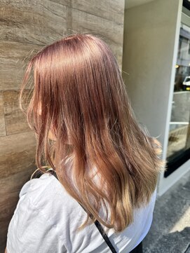 リビーチ ヘア リゾート 赤羽(Rebeach HAIR RESORT) 透明感たっぷり、ブリーチカラー♪