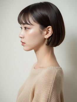 マニッシュ(Mannish)の写真/【高技術×カウンセリング】 骨格・髪質を見極め緻密なカットで憧れのStyleへ導く♪再現性ともちの良さ◎