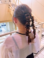 ヘアメイク ジェイエム&nbsp;ツイン編みおろし
