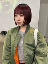 レコ 渋谷(LECO)&nbsp;ボルドーミニボブ